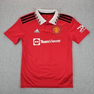 Adidas Manchester United 22-23 Jersey Soccer Football Youth M 11-12 Casemiro #18